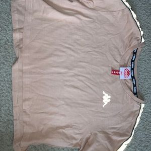 Cropped Kappa Logo Shirt